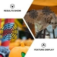 thumbnail image 4 of SHISUYAN Cobweb Ornament Parts Plastic for Home Decoration 100Pcs 2x2in, 4 of 8