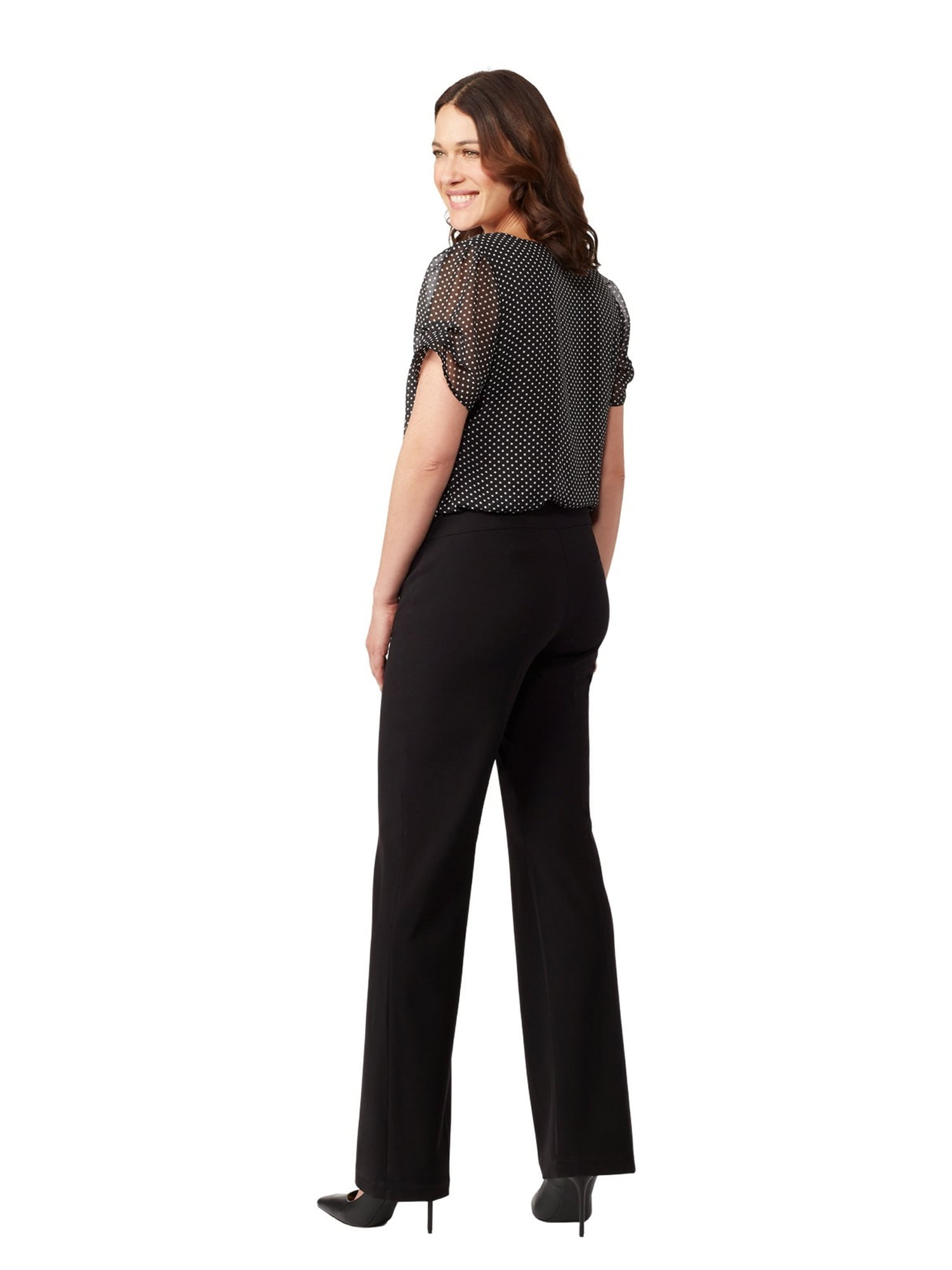 Roz & Ali Secret Agent Pull On Tummy Control Pants - Tall Length - Plu –  Stein Mart