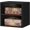 Black, variant on DIY Cube Storage Organizer Stackable Cubes for Home Books Clothes Toy -Modular Cubby Storage System-Office Cubical-Bookcase Closet (Black, 1 Layer Cube)