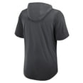 thumbnail image 3 of Men's Nike Anthracite Houston Texans Tri-Blend Performance Hoodie T-Shirt, 3 of 3