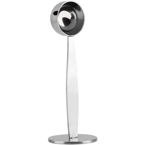 2 in 1 Coffee Scoop and Tamper Coffee Measure Tamper Spoon Stainless Steel Coffee Scoop