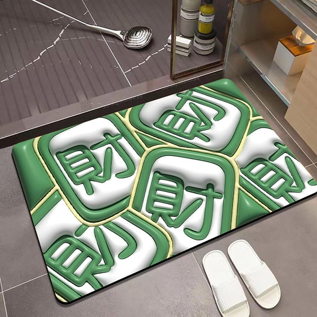 Soft Diatom Mud Floor Mat, Non-slip Bathroom Mat, Small Size 3d Vision, Expandable Design, for Toilet Area, Kitchen Entryway, Durable Material, Textured Surface, Home Decor, Entryway Mat, Ihhxbz | J