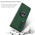 thumbnail image 2 of Allytech Cover for Samsung Galaxy Z Fold 4 Case with Ring Holder, Samsung Z Fold 4 Case, 360° Ring Holder Stand Magnetic All-Inclusive Protective Shell Case for Galaxy Z Fold4 5G 2022, Darkgreen, 2 of 6