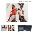 thumbnail image 2 of Cartera de piel sintética delgada con doble pliegue con personajes de anime de Madden, 2 of 2
