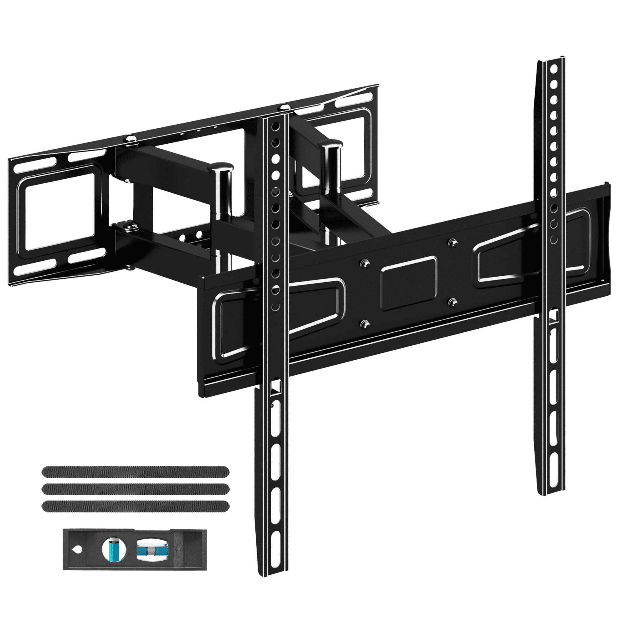 FitMetal Full Motion TV Wall Mount for 26-70 inch Tvs, Swivel Tilt Extension and Leveling, Max Vesa 400x400mm, Holds up to 99 lbs, Fits 16" Wood Studs