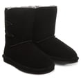 thumbnail image 3 of BEARPAW Women's Abigail Black/Grey Size 6 | Women's Fashion Boot | Women's Slip On Boot | Comfortable Winter Boot, 3 of 8