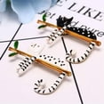 thumbnail image 6 of GKNET Fashion Wave Point Cat Branch Brooch Collar Badge Corsage Delicate Jewelry Accessories.N8-Black, 6 of 9