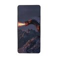 Bath Towels, Fire Breathing Dragon Twilight Highly Absorbent Towels for