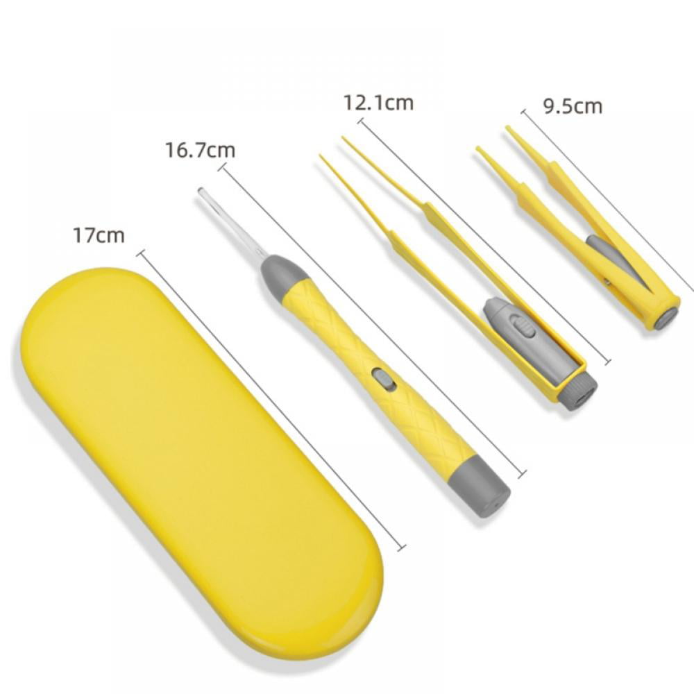 SG] USB Ear Wax Removal with Light for kids Ear Digger Cleaning Kit Ear  Cleaner for Pets Ear Spoon