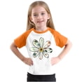 thumbnail image 4 of RXIRUCGD 2025 Vêtements d'Été pour Enfants Tout-Petits Garçons Filles Mode Mignon Col Rond Imprimé Manches Courtes Haut, 4 of 7