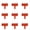 A, variant on Lawn Fence with Stone Look, High Stability Durable Plastic Material Garden Border, Easy Grounding Spikes for Installation, Versatile Garden and Backyard Protector Edging