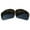 Stealth Black Polarized, variant on Vonxyz Stealth Black Polarized Lenses Replacement for Oakley Straightlink OO9331 Sunglass