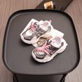 thumbnail image 2 of Grblisyd Boys Girls Chunky Sneakers Lace‑Up With Hook and Loop Lightweight Non‑Slip Sole Sport Walking Shoes for Little Kids Daily Outdoor Wear, 2 of 6