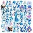 thumbnail image 3 of 35pcs-50pcs Colorful Stationery Stickers Ocean Kids Stickers Mermaid Graffiti Decals for Suitcase Luggage Phone, 3 of 9