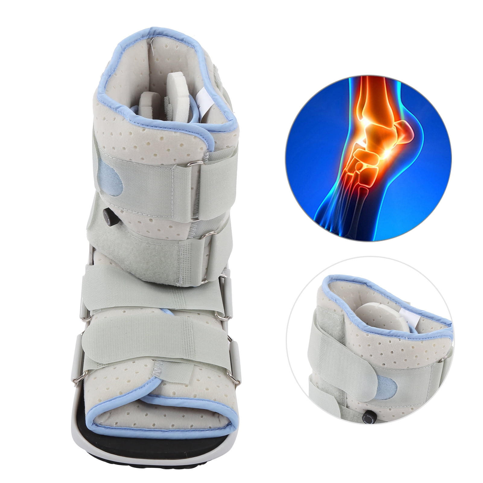 Dioche Ankle Brace Support Boots,M Size Walking Shoes Adjustable