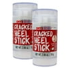 2 Pack / Onyx Professional Cracked Heel Stick Treatment Balm for Dry Rough Feet