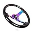 thumbnail image 2 of NRG REINFORCED STEERING WHEEL RST-036BK-MC + USPL STICKER, 2 of 4