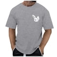 thumbnail image 4 of JAJAHO Men's Graphic Tees Oversized T Shirts For Men Summer Short Sleeve Retro Streetwear Lightweight Crewneck Tshirt Soft Tops, 4 of 7