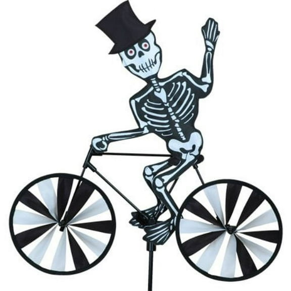 Premier Kites Skeleton on Bicycle Spinner