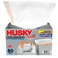 thumbnail image 2 of Husky 13 Gallon Tall Kitchen Trash Bags – White, 120 Count, Expandable Drawstring 2 of 5