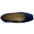 thumbnail image 6 of Ollio Women's Shoes Faux Suede Basic Slip On Comfort Square Toe Ballet Flat SF177, 6 of 6