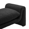 thumbnail image 5 of Accent Chair Bench, Black, Fabric, Living Kitchen Cafe Bistro Hospitality Restaurant, Modern Contemporary HB34807, 5 of 8