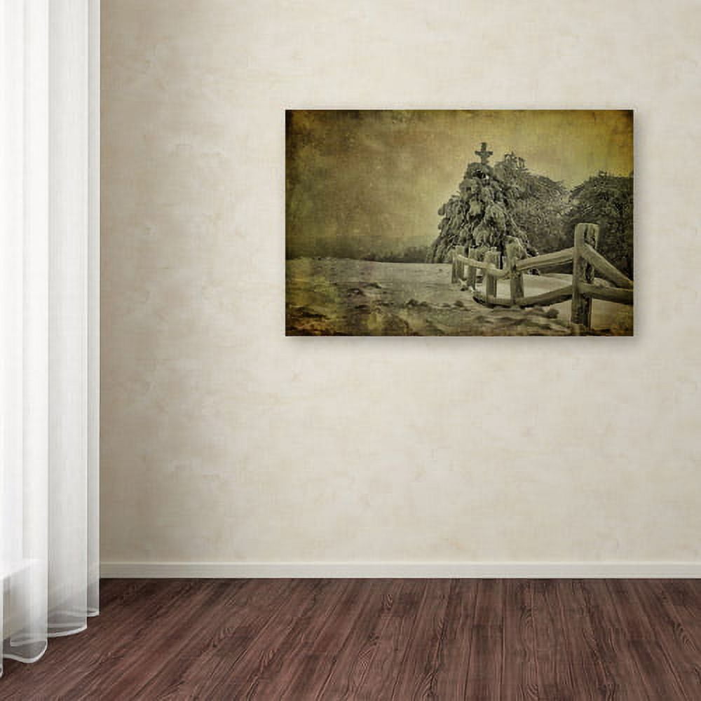 Trademark Fine Art "Oh Christmas Tree" Canvas Art by Lois Bryan