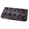 thumbnail image 1 of Toystoory Molde antiadherente para tartas de 10 ranuras, molde para hacer horno de acero al carbono DIY, bandeja para hornear, moldes para Cocina y Comedor, 1 of 6