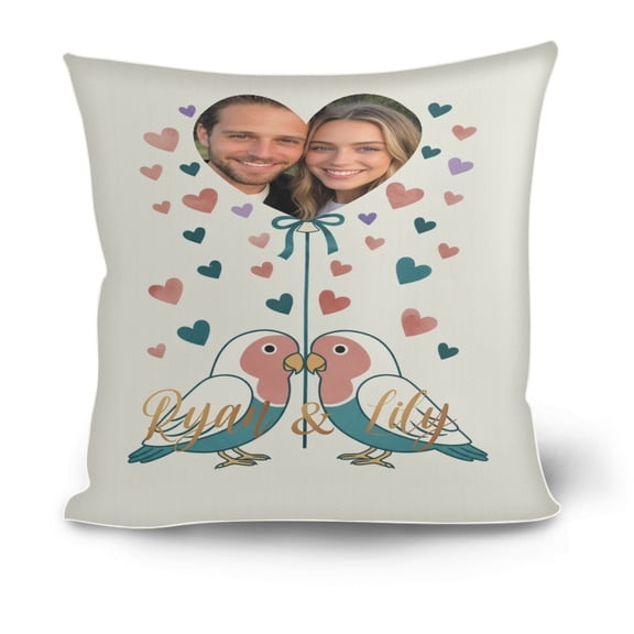 Upgraded Personalized Photo Customized Pillowcase For Birthdays And Anniversaries Couple Exclusive M