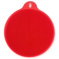 thumbnail image 5 of "4PCS Color aleatorio Cepillo de silicona para fregar platos Paño para limpiar la suciedad para la cocina Baño Color aleatorio - Procesamiento atractivo", 5 of 5