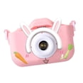 thumbnail image 4 of Juguete de cámara para niños y niñas,Cámara Selfie para niños,Cámaras dobles a prueba de golpes,Cámara digital para niños,Cámara para niños pequeños a conejito rosa, 4 of 9
