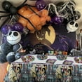 thumbnail image 3 of 61 PCS Nightmare Tableware Sets, Nightmare Party Paper Plates and Napkins Set Includes 40 PCS Plates, 20 PCS Napkins, 1 Tablecloth for Birthday Halloween Party Supplies, 3 of 5