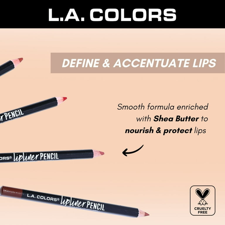 L.A. COLORS Lipliner Pencil, Copper Bronze, 0.035 fl oz
