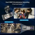 WNGNNG High Resolution 3 Channel Car DVR with 1080P Full HD Quality and