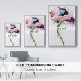 thumbnail image 4 of Paris Poppy II Framed Premium Gallery Wrapped Canvas - Ready to Hang - 27 x 41 - White Floating Frame, 4 of 9