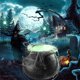 thumbnail image 3 of Naiovety Máquina de niebla eléctrica para Halloween, máquina de terror para fiestas, atomizador de olla decorativa de terror, decoración de Iluminación navideña  enchufe de EE. UU., 3 of 6