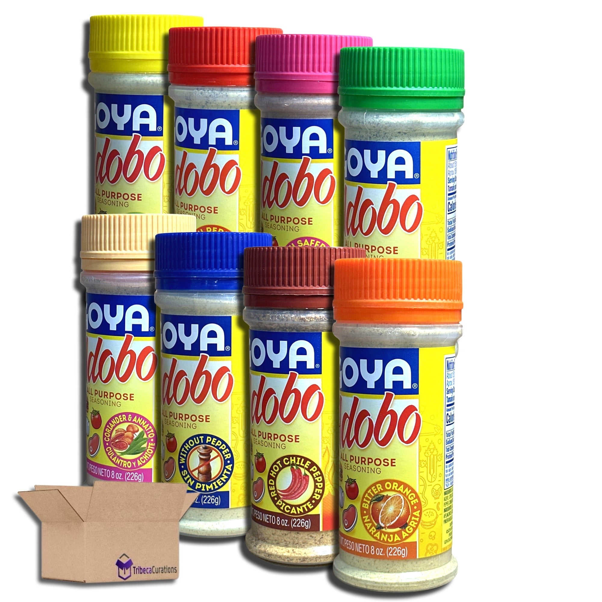 Goya Adobo Seasoning Ultimate Variety Pack 8 Flavors Including With