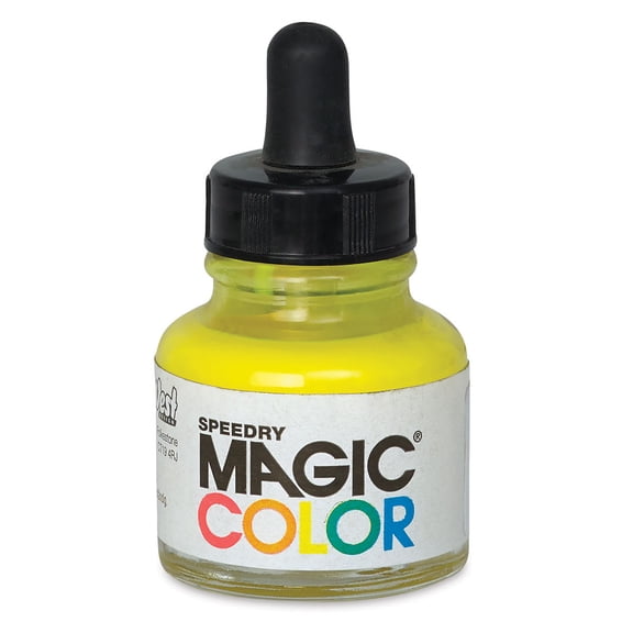 Magic Color Liquid Acrylic Ink - 28 ml, Astral Yellow