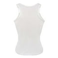 thumbnail image 4 of SHITINN Lace Half Camisole for Women Teen Camisoles with Shelf Bra Women's Solid Color Block Seamless Camisole Tank Top with Built In Bra Pad Ribbed Knit Sleeveless Shirt, 4 of 8