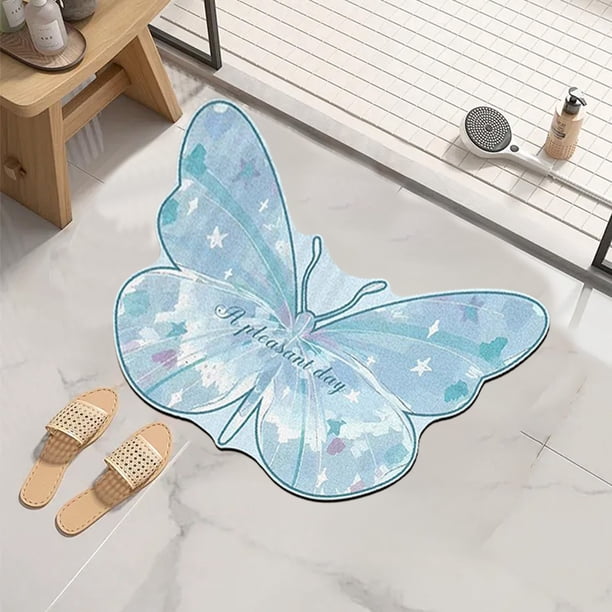 Alfombra Antideslizante de Diatomita Resistente Al Desgaste para Baño, Sala de Estar, Entrada y Cocina (40 X 60 Cm)