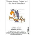 thumbnail image 2 of Whipper Snapper Cling Stamp 4"X6"-Buzzard, Pk 1, Whipper Snapper Designs, 2 of 2