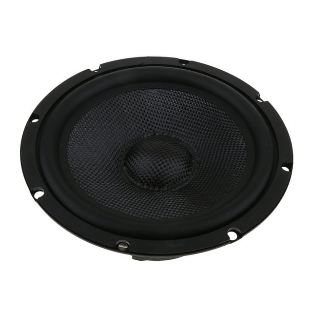 1x de 6.5 pulgadas de Fibra Medio-bajo de 4Ohm Bricolaje DIY Equipos de altavoces Hugo Altavoces de audio estéreo