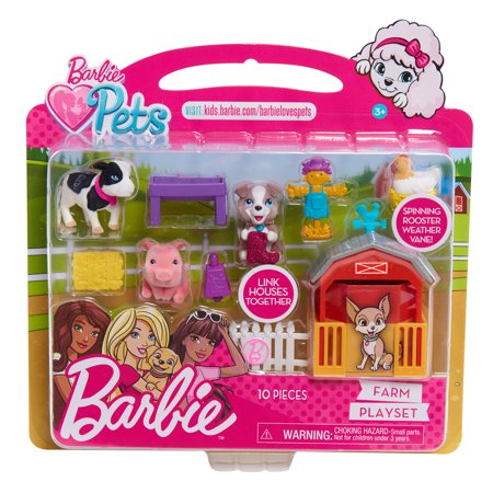 barbie barn set