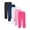 White,Pink,Black,Dark Blue,Rose, variant on KAWELL 5 Pack Girls Leggings Cotton Leggings Stretchy Tights Pants for kids Multipack Pull on