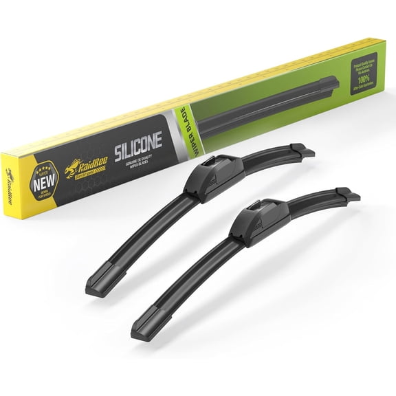 16 16 inch Silicone Windshield Wiper blades 2 pack Replacement for JEEP Wrangler 22-18 Gladiator 2022-2020,BENZ G63 AMG 17-13,DODGE Viper 2002-1999  More All-Season Silicone Wiper Blades