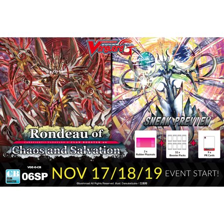 Cardfight Vanguard Tcg English Vge G Cb06sp Rondeau Of Chaos And