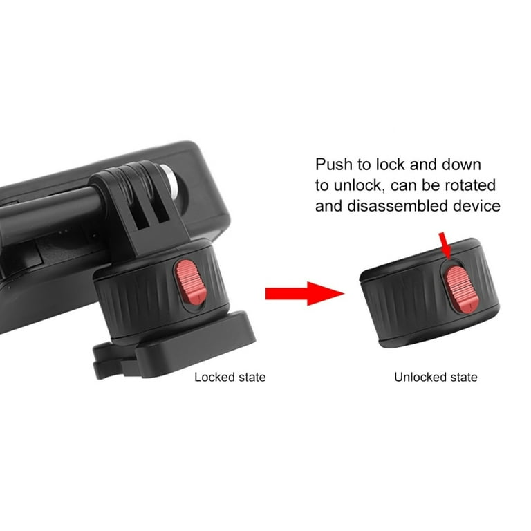 Lightweight Quick Release Mount for GoPro Hero 12 11 10 9 8