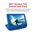 thumbnail image 2 of Ematic 12.1" Portable DVD Player with Travel Bag & Headphones, Blue, 2 of 12