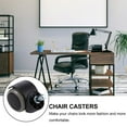 thumbnail image 6 of FOH Furniture Universal Heavy Duty 2 Inch Office Chair Replacement Rubber Wheels - Set of 5, 6 of 7