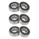 thumbnail image 2 of 6 rodamientos de bolas de acero sellados 6201 para motores eléctricos y herramientas: alto contenido de carbono, compatibles con vehículos, 2 of 8